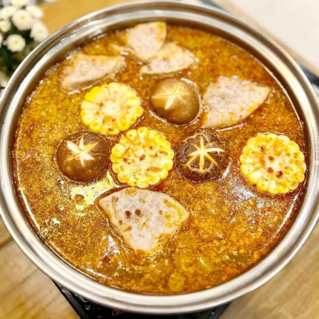Lẩu sa tế cay Sa Pa - Tây Bắc Việt Nam, dòng lẩu Việt Nam premium Thế Giới Lẩu Chay - Chay 365
